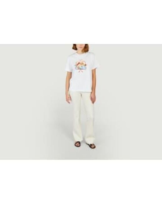 Tara Jarmon White Taradolls T-shirt 1