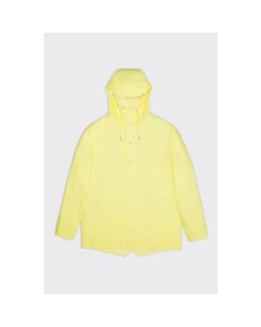 West jacket 12010 paja Rains de color Yellow