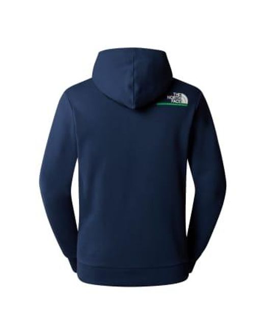 The North Face Blue Hoodie Is 1966 Marine L for men