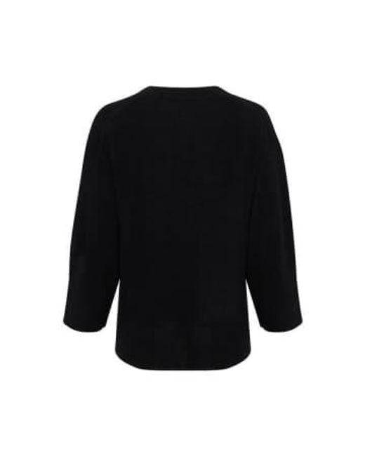 Part Two Black Hellin Cashmere Pullover