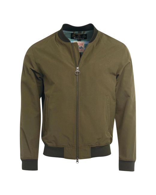 Barbour Ando Casual Bomber Jacket in Green for Men | Lyst