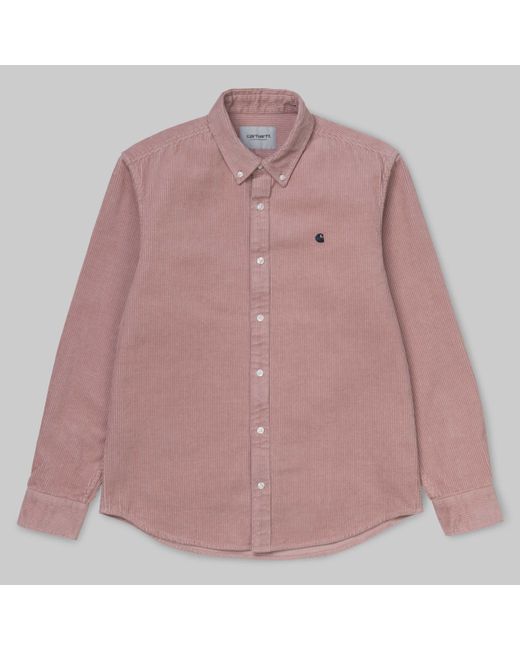 Carhartt Cotton Madison Cord Shirt in 
