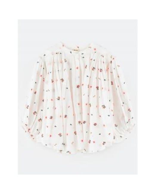 - blouse à encre - coeur néon - 0 (xs) Bellerose en coloris White