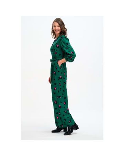 Sugarhill Green Loxley Jumpsuit Uk 8