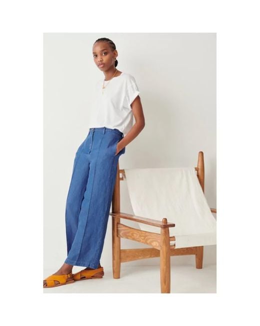 Sessun Alberoha Denim Blue Pants