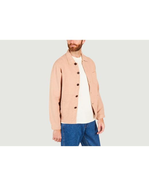 LA PAZ Linen Chore Jacket for Men