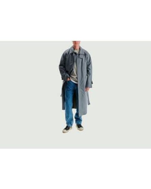 Noyoco Melrose-Trenchcoat in Blue für Herren