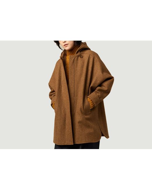 Manteau Nana Sessun en coloris Brown