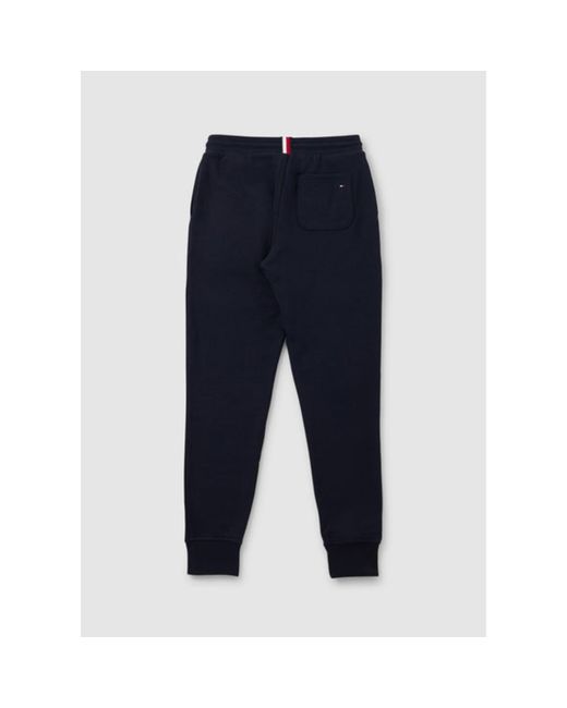 Tommy Hilfiger Logo Sweatpants in Blue for Men | Lyst