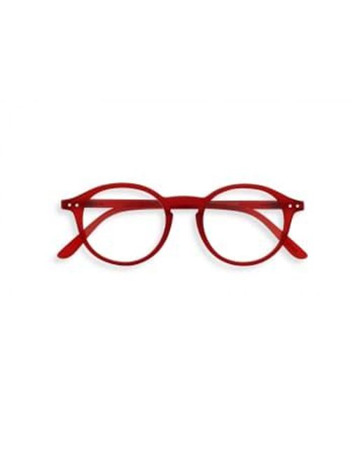 Izipizi Red #d Reading Glasses +2 for men