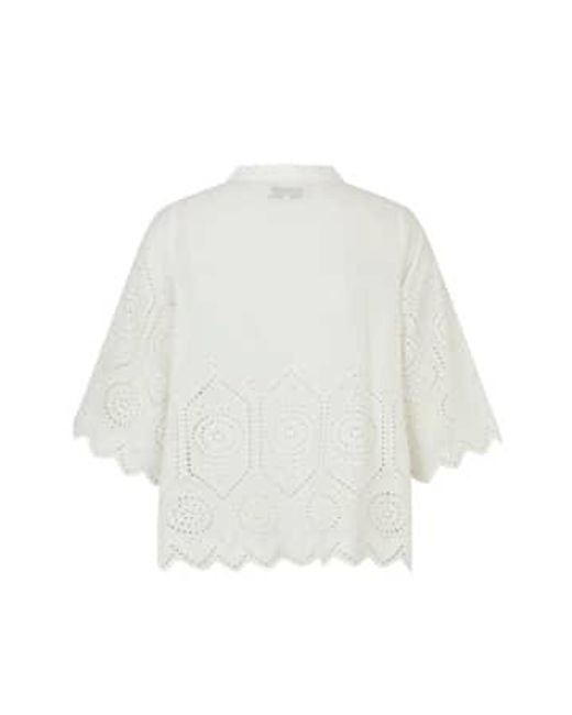 Lolly's Laundry White Louise Blouse