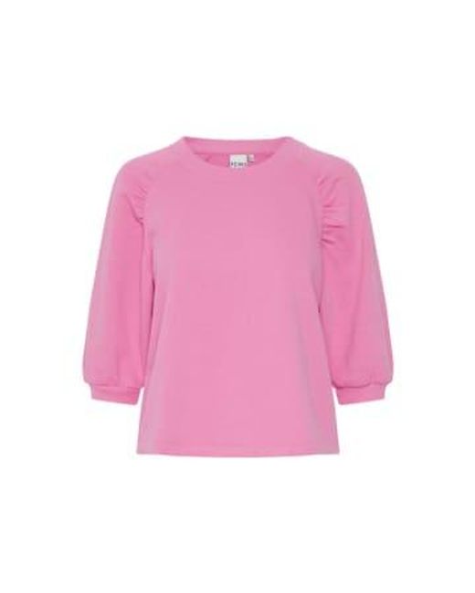 Sweat-shirt ihyarla Ichi en coloris Pink