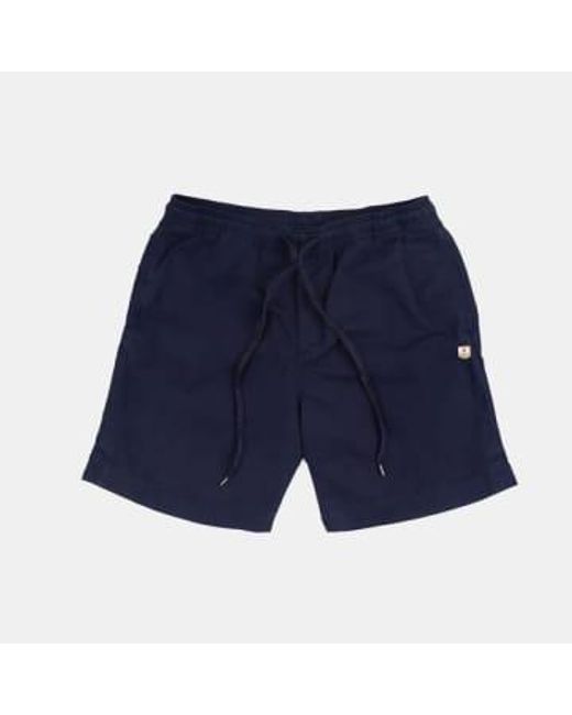 Armor Lux Blue Shorts Marine Deep S/38 for men