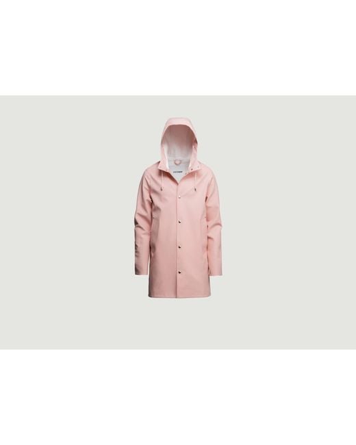 Stutterheim Stockholm Raincoat in Pink for Men Lyst UK