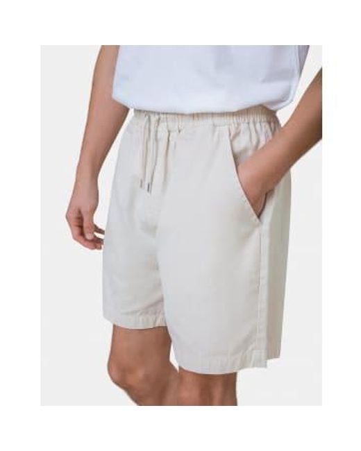 COLORFUL STANDARD Purple Haze Organic Cotton Twill Shorts for men