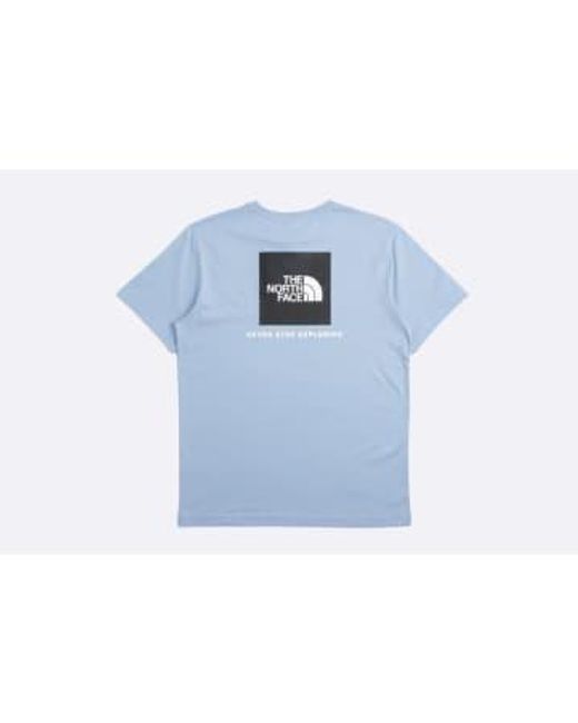 The North Face Blue Redbox Tee Black M / Azul for men