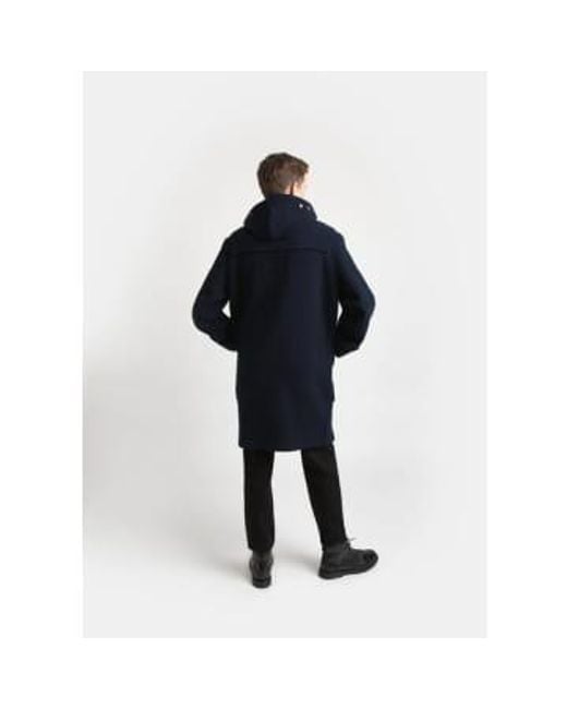 Gloverall Blue Monty Duffle Coat for men