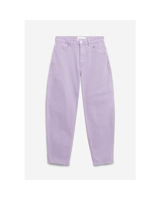ARMEDANGELS Purple Baarly Lavender Light Jeans 26/32