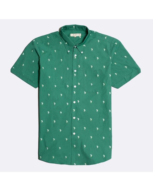 Far Afield - Chemise Ches Mod Button Down - Cactus - 2xl in Green for Men |  Lyst