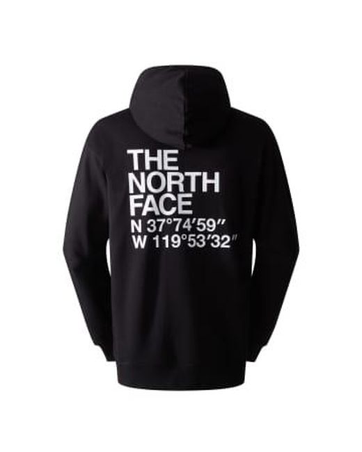 La cara norte The North Face de hombre de color Black