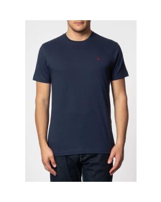 Merc London Blue Keyport T-shirt for men