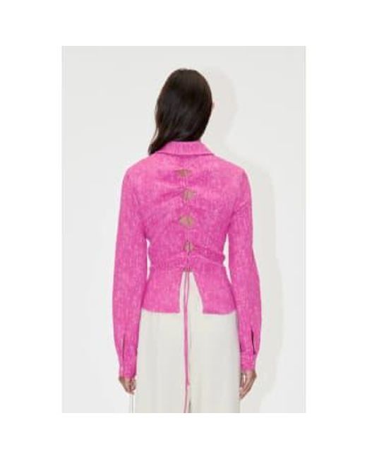 Stine Goya Pink Sglillia Shirt Xs