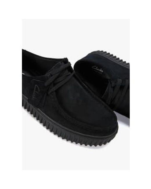 Clarks Black S Torhill Lo Shoes for men