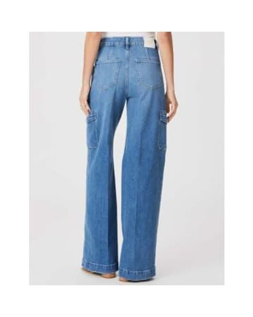 PAIGE Blue – Harper Utility Jeans – Valen