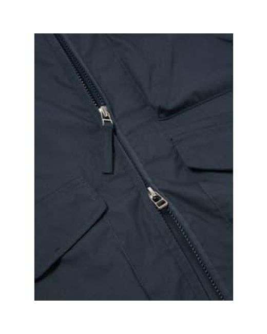 Universal Works Blue Parachute Liner Jacket for men