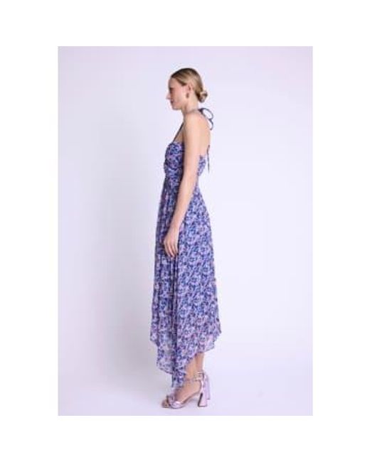 Berenice Purple Cordon Dress