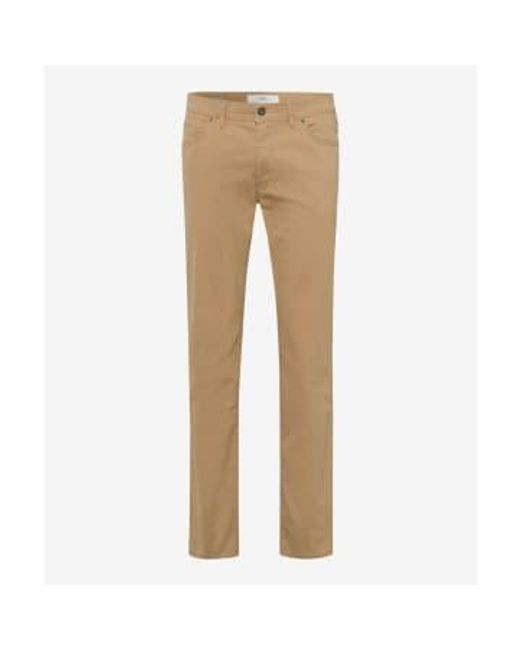 Brax Natural Cadiz 5 Pocket Trousers for men