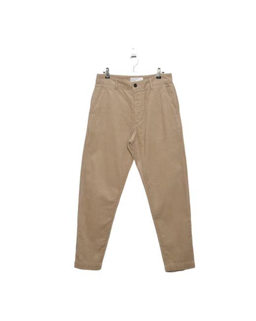 Universal Works Military Chino Cord Stone 27529 in Natural for Men | Lyst