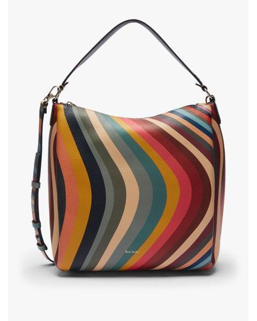 paul smith swirl hobo bag