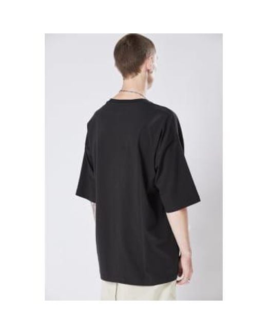 Thom Krom Black M Ts 782 T-shirt Extra Small for men
