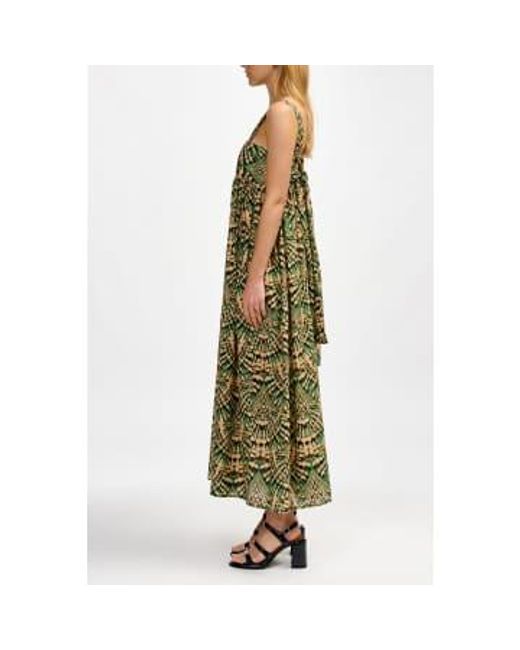 Bellerose Green Combo A Parma Dress Multi / M