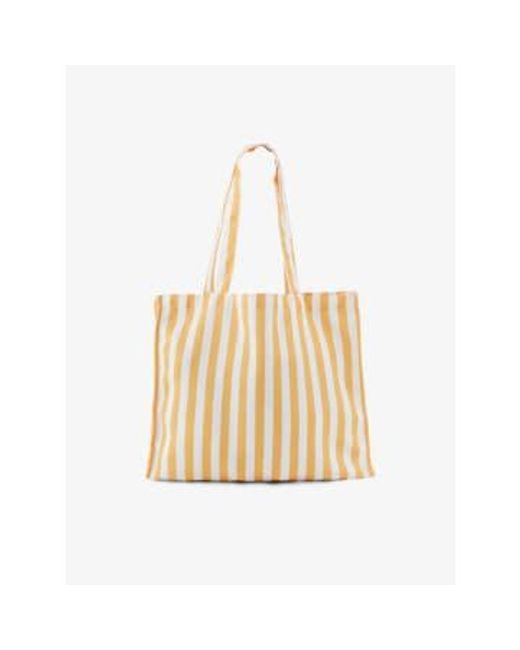 Pieces Natural Mally Tote Bag