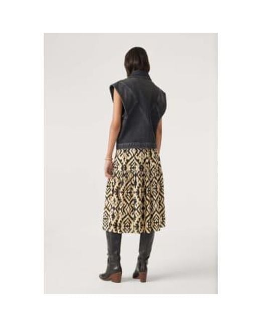 Ba&sh Natural Jaune Licoli Skirt