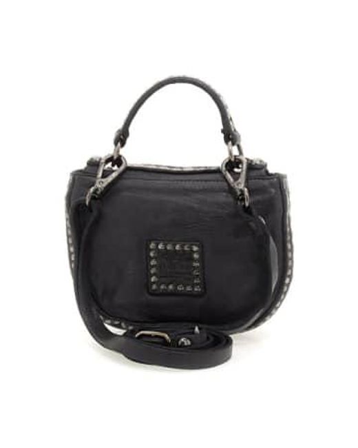 Campomaggi Black 'tottie' Handbag Leather