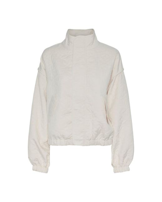 Y.A.S White Fipa Quilted Jacket