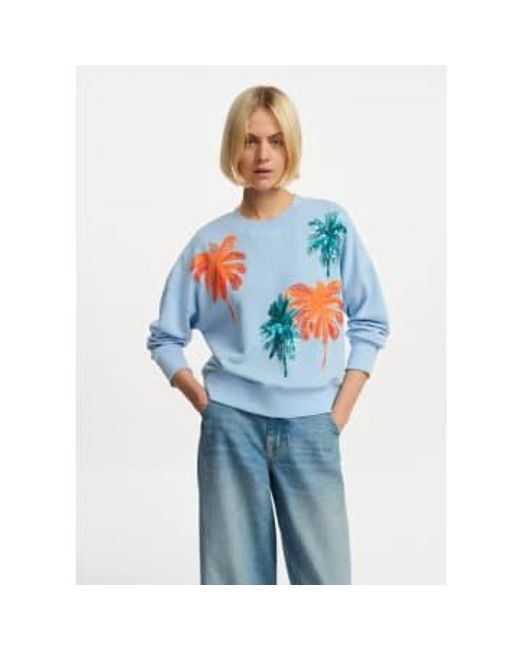 Essentiel Antwerp Blue Fuze Sweatshirt /orange 0(xs)