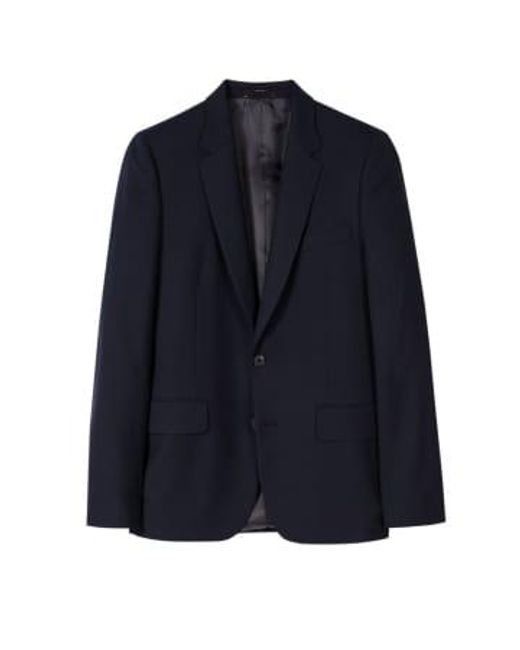 Dark Navy Soho Tailored Fit Two Button Suit di Paul Smith in Blue da Uomo