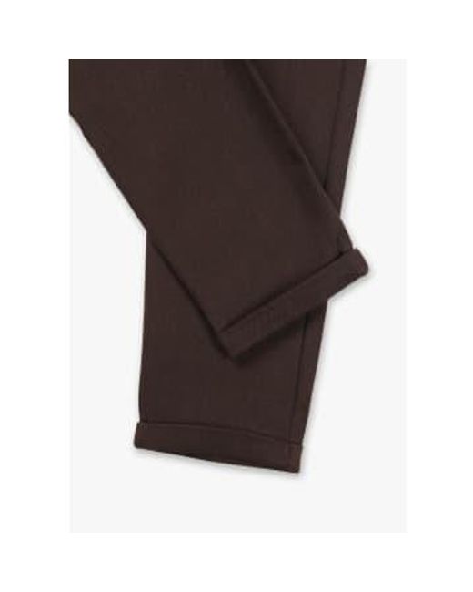 Les Deux Brown S Como Herringbone Suit Pants for men