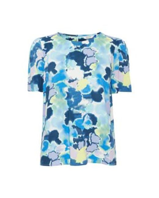 B.Young Blue Mjoella Oneck Blouse 2
