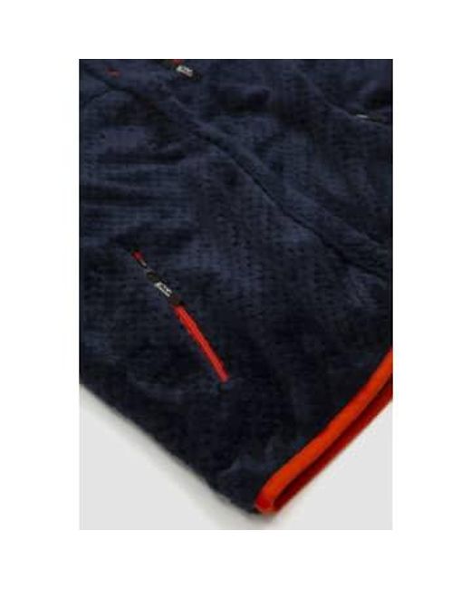 Manastash Blue Poppy Thermal Fleece Vest Navy M for men