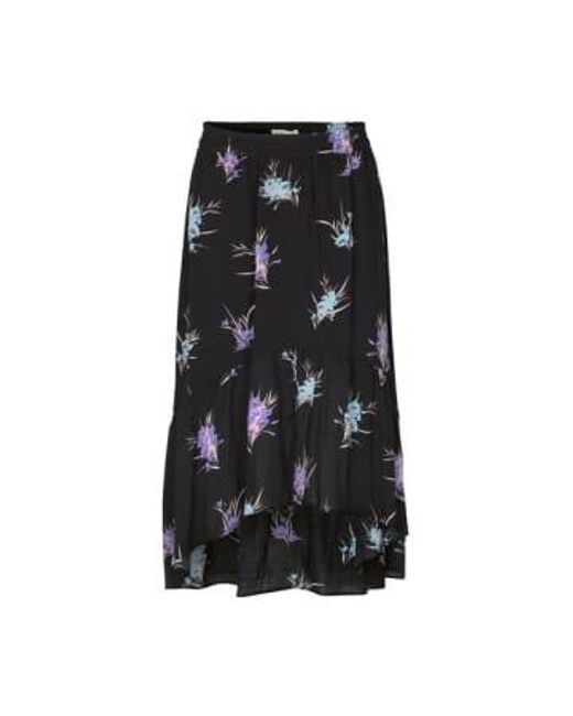 Floral Grita Skirt di Levete Room in Black