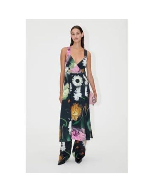 Stine Goya Multicolor Scanned Foliage Jodie S Dress S