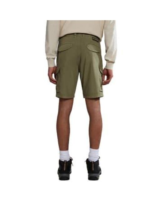 Napapijri Noto cargo shorts 2.0 in Green für Herren
