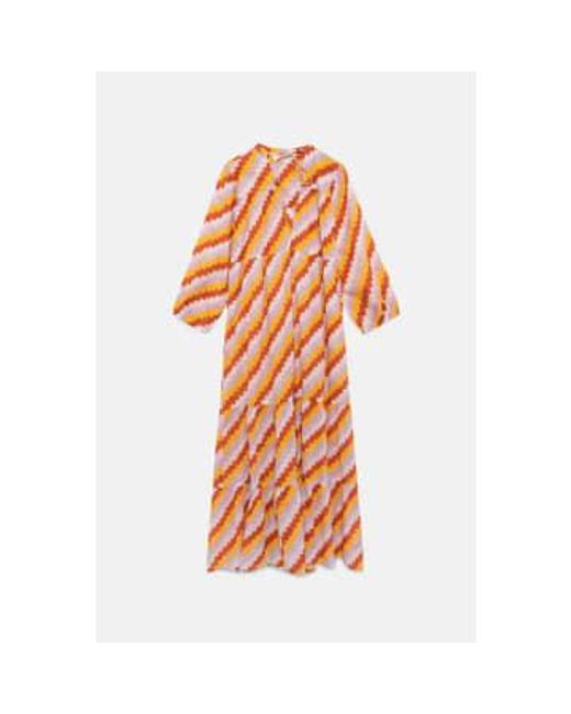 Or Kate Dress Or Multi di Compañía Fantástica in Orange
