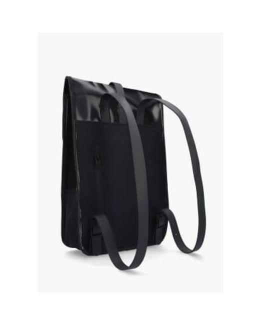 Mini W3 Backpack In Night di Rains in Black
