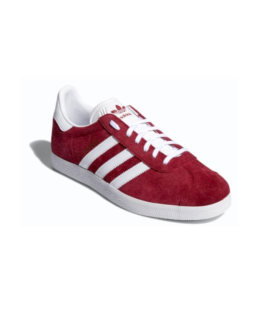 adidas Gazelle B 41645 Bordeaux Bianco - Lyst